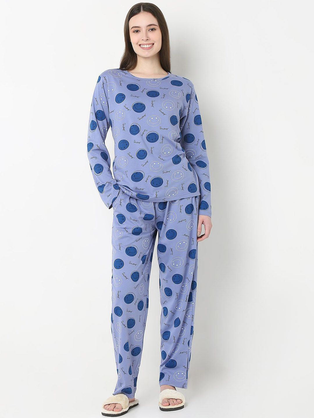 Smarty Pants Women Printed Pure Cotton Night suit-picture-40