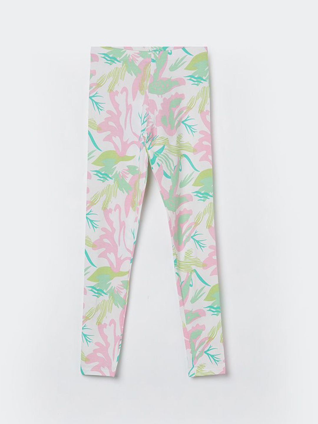 Fame Forever by Lifestyle Girls Printed Slim Churidar Length Legging