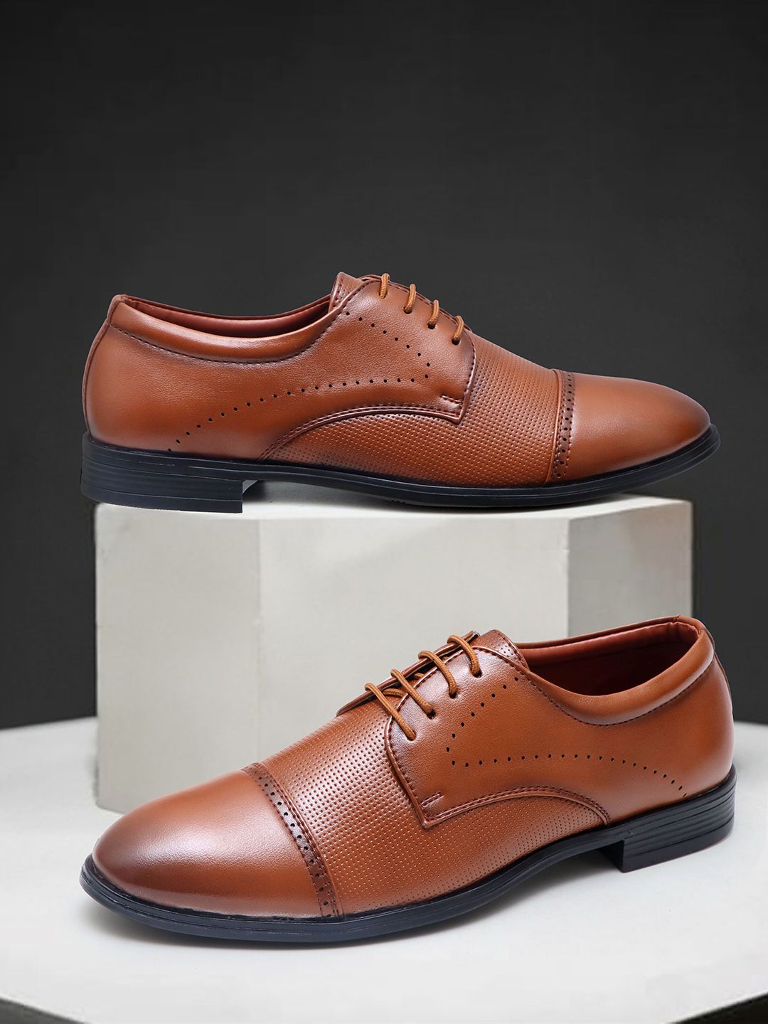 ALCAZO Men Formal Derbys-picture-32