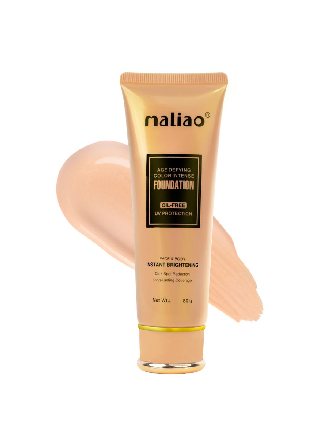 Maliao Hydrating Age Defying Color Intense Foundation - 80 g - Natural Nude 04-image-29