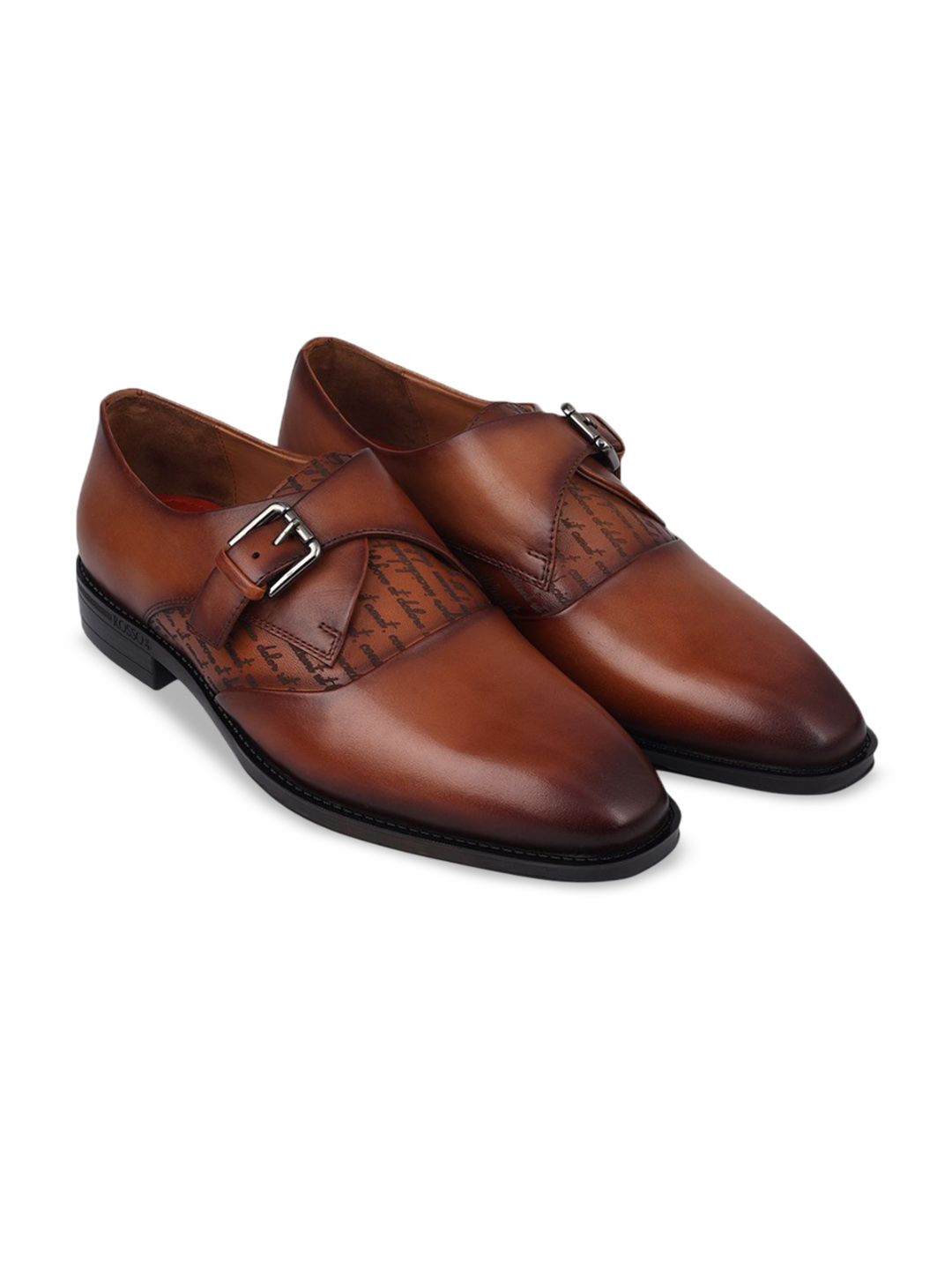 ROSSO BRUNELLO Men Formal Monk Shoes-image-32