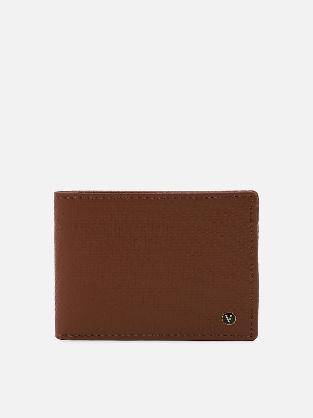 Van Heusen Men Geometric Textured Leather Two Fold Wallet-picture-40