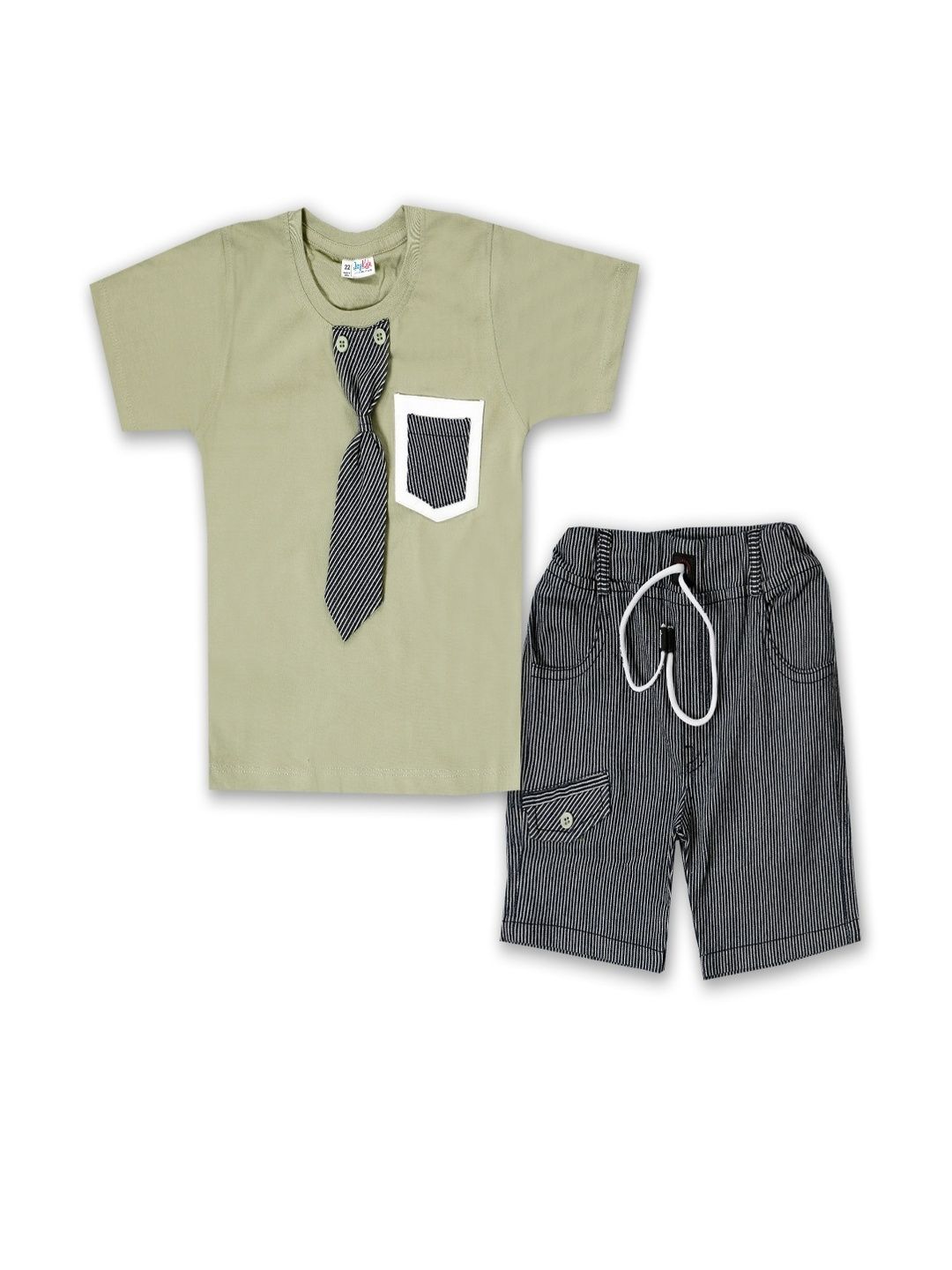 Joy Kids Boys Green Clothing Set-picture-24