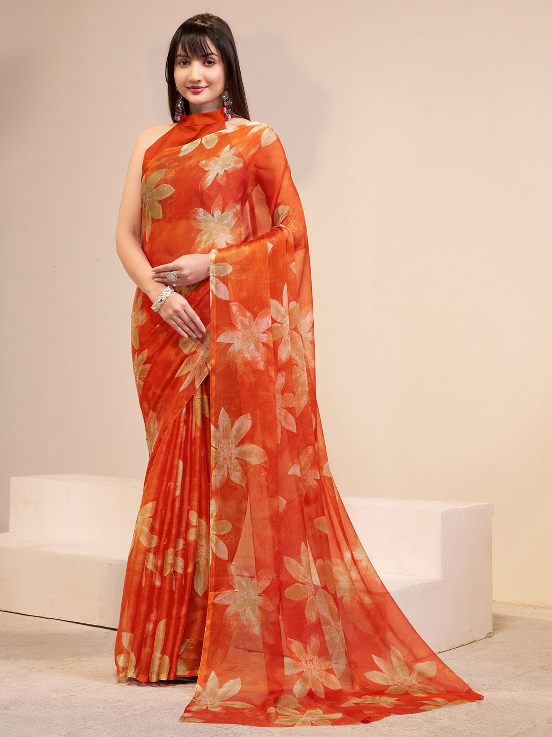 Garden Vareli Floral Printed Saree-picture-30