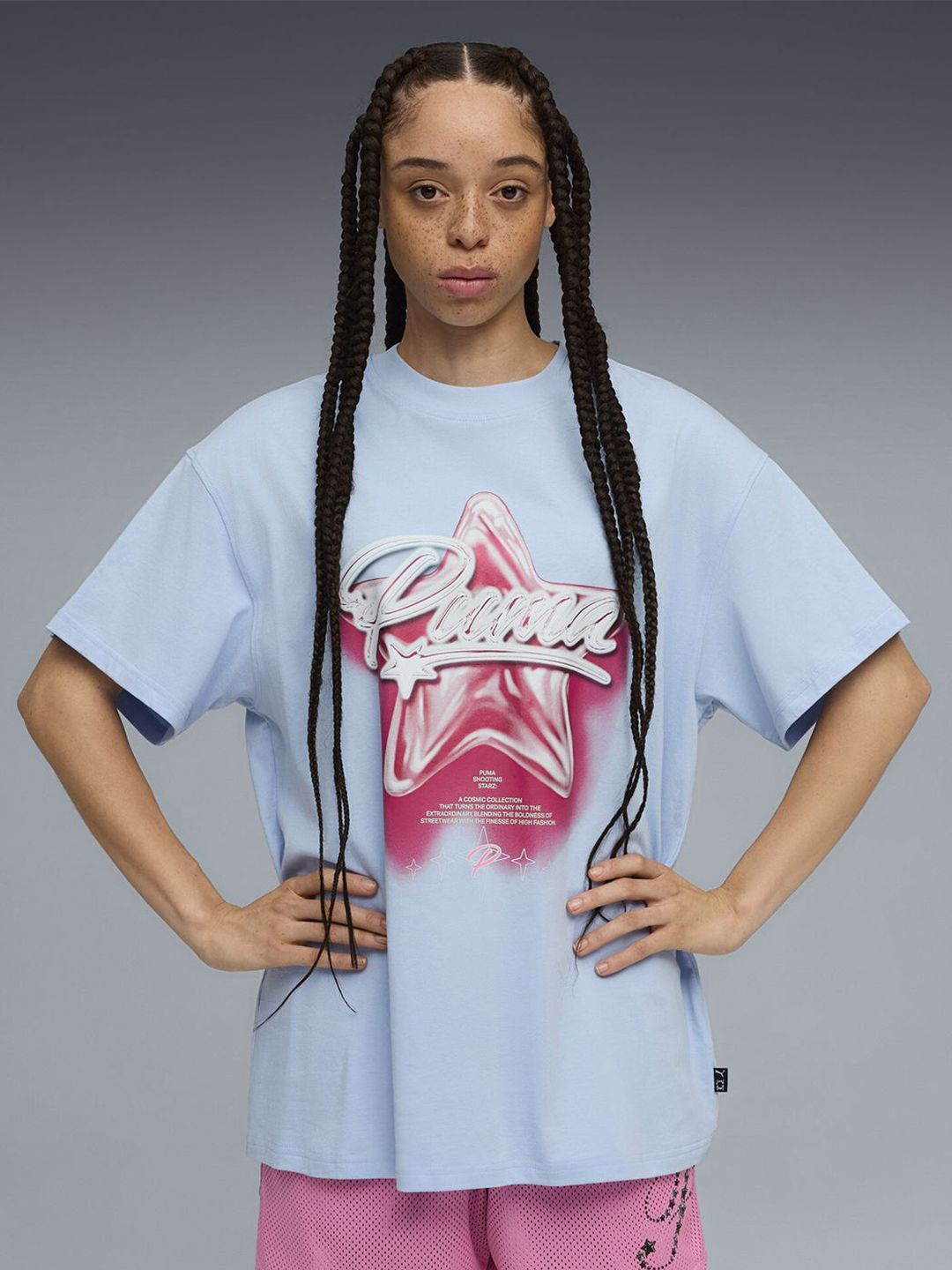 Puma Shooting Stars Oversized Basketball Tee II-image-48