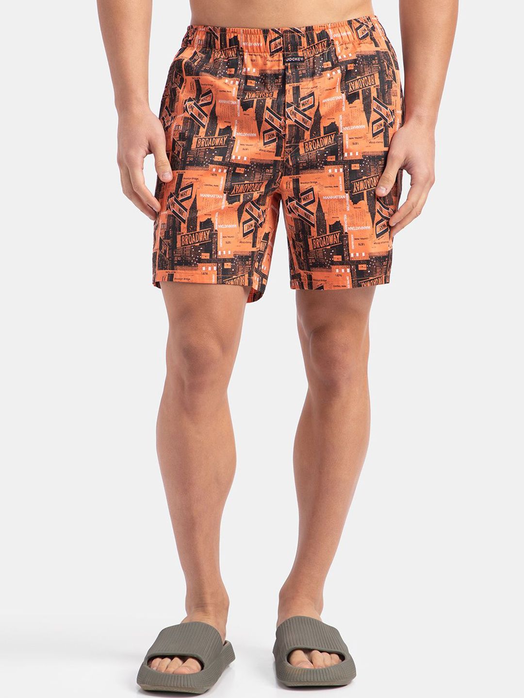 Jockey Printed Super Combed Cotton Mid-Rise Boxer NY07-0105-FLMGO-picture-44