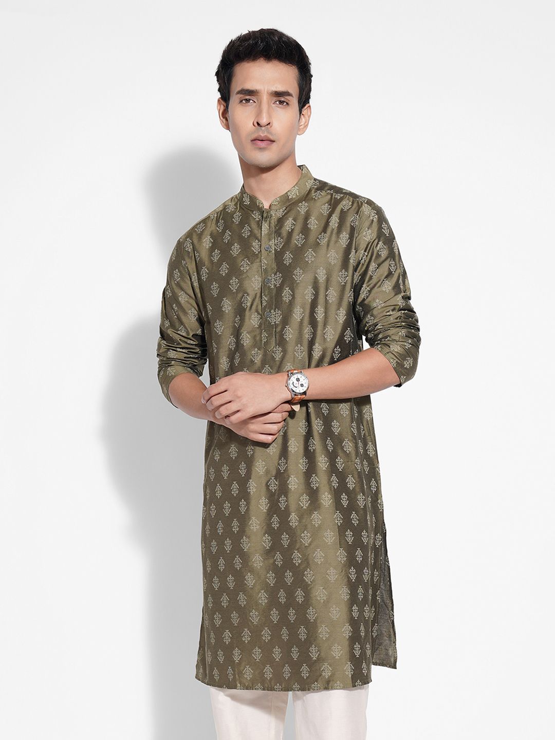 indus route by Pantaloons Men Printed Kurta-picture-30