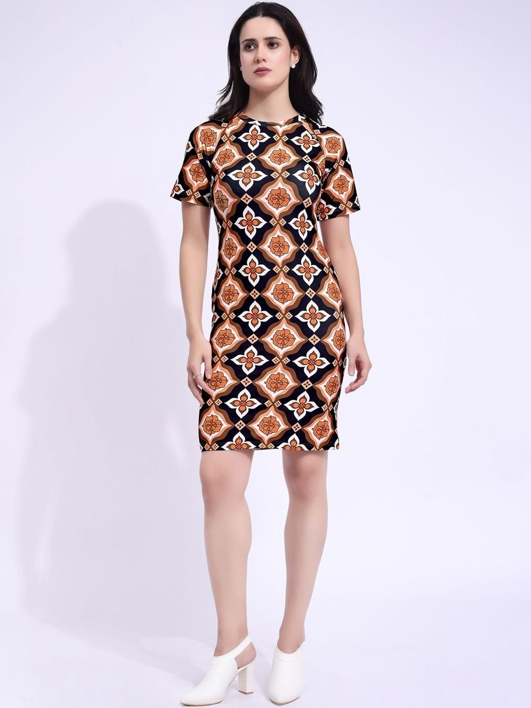 MILOST Printed Bodycon Dress-picture-0