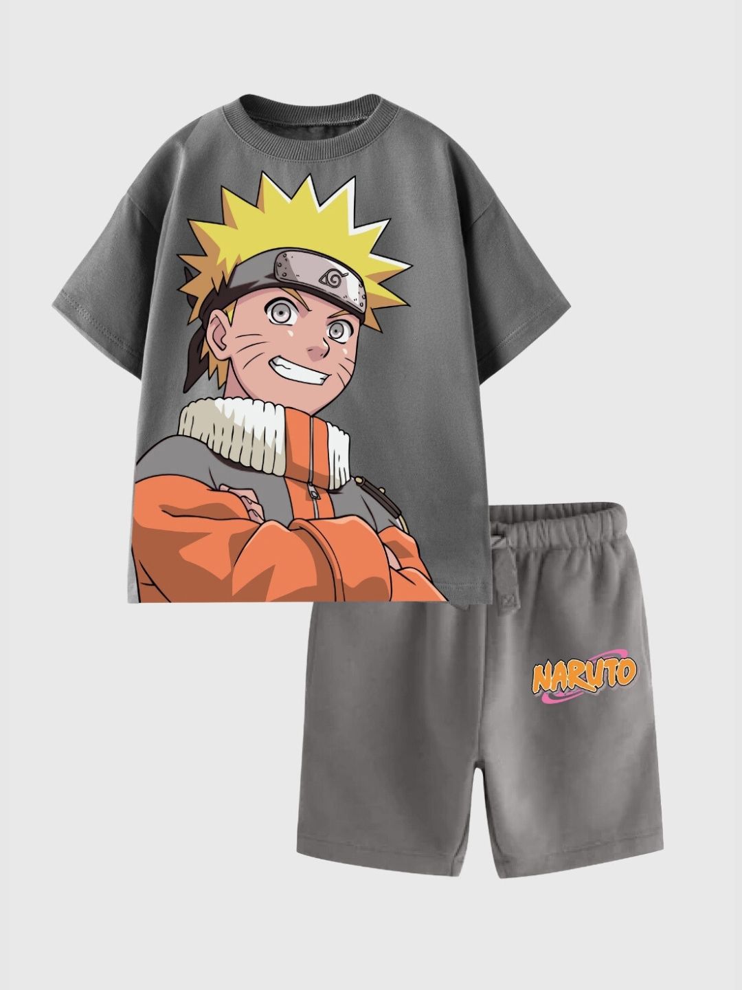 Nap Chief Unisex Kids Printed T-shirt with Shorts-picture-49