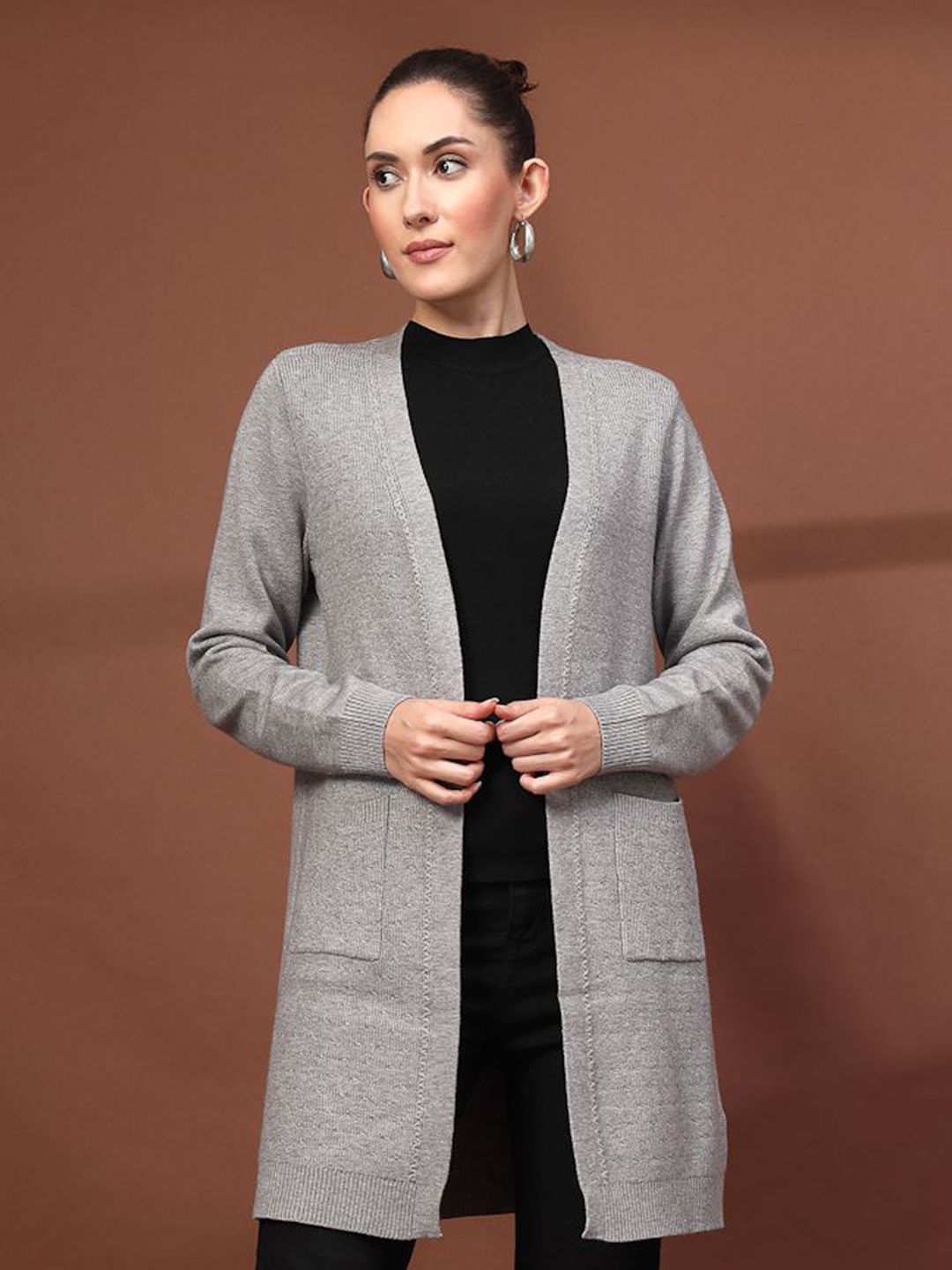 Mafadeny Women Longline Shrug-picture-31