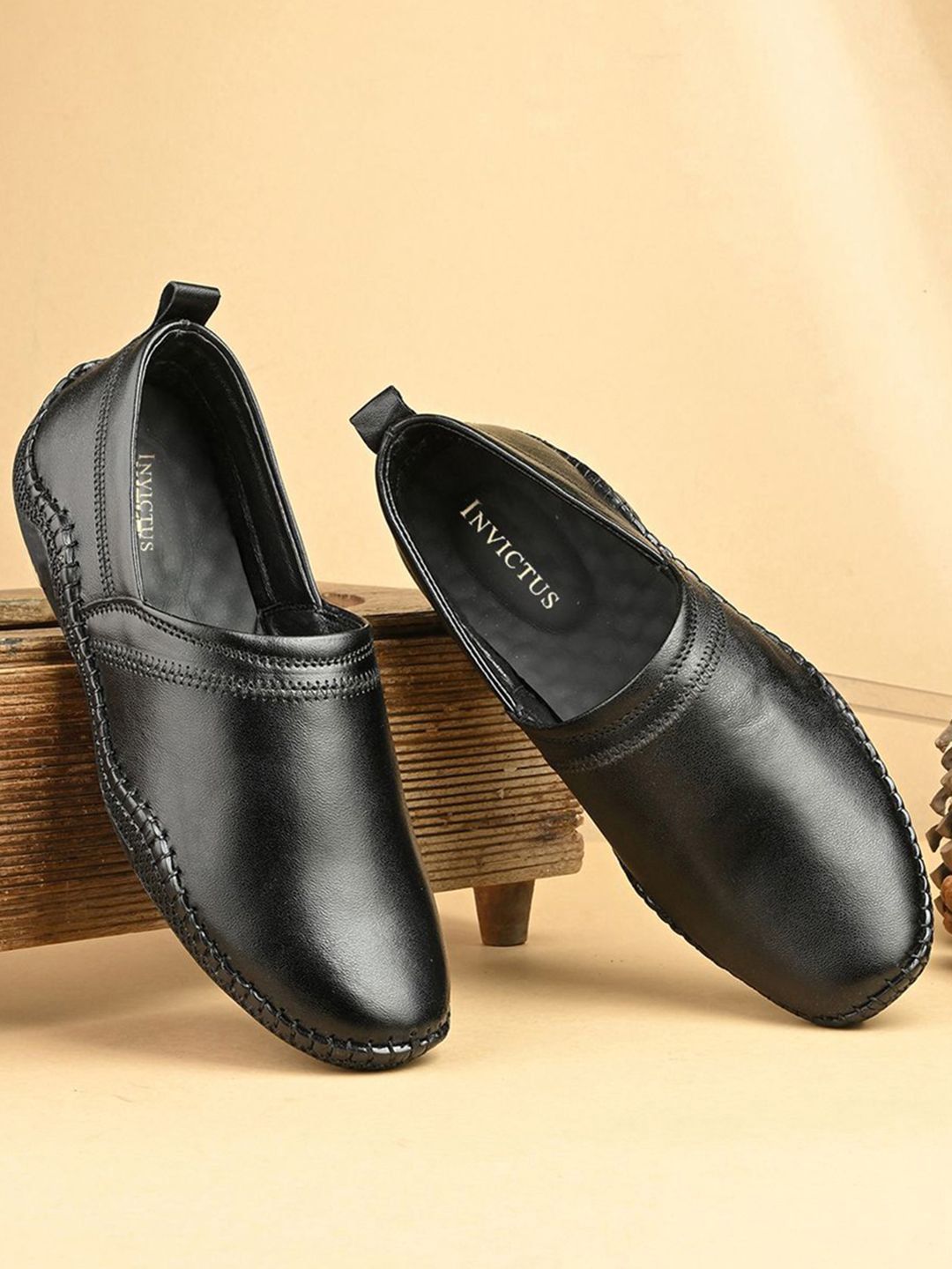 INVICTUS Men Leather Formal Loafers-picture-40