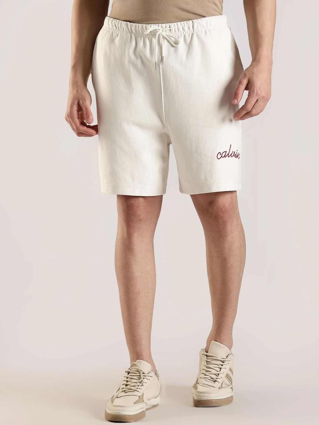 Calvin Klein Jeans Men Typography Printed Shorts-picture-48