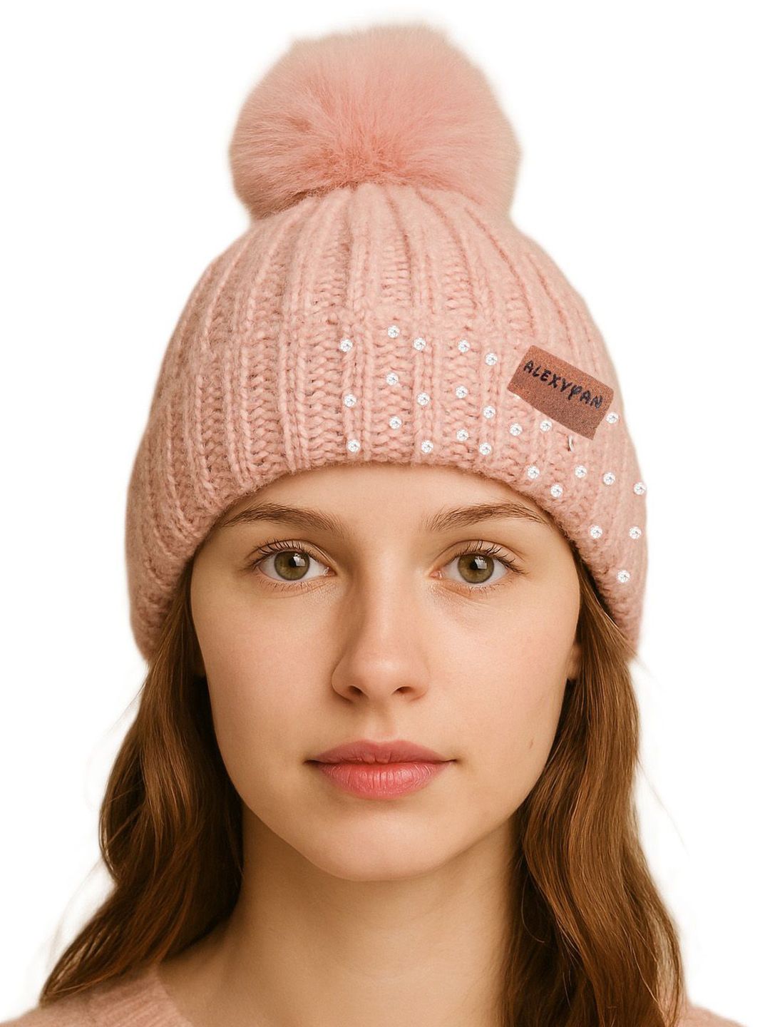 Alexvyan Women Self Design Acrylic Beanie-picture-30