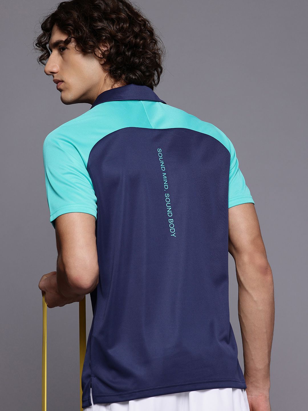 ASICS Training Colourblocked Raglan Sleeves Sports T-shirt-image-28