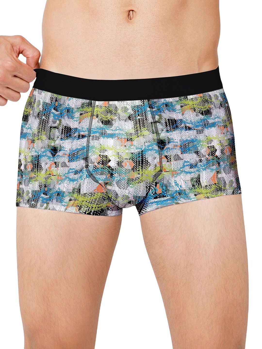 DEKLOOK Printed Mid Rise Shorts TrunksUW_A8_83_Q1_S-picture-11