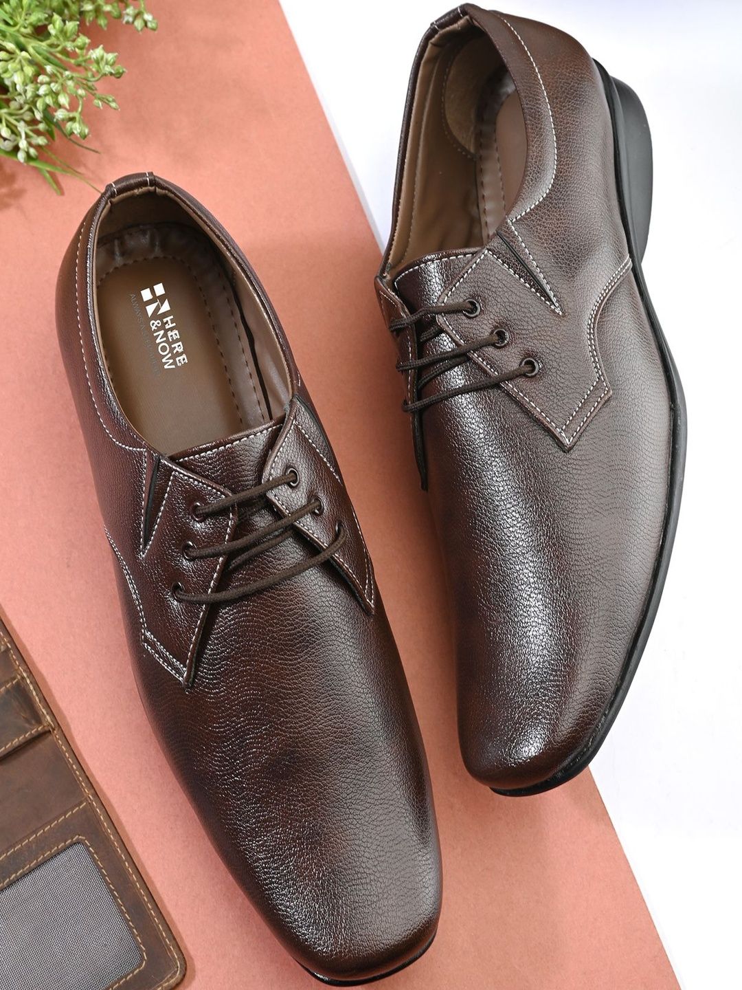 HERE&NOW Men Formal Derby Shoes-picture-54