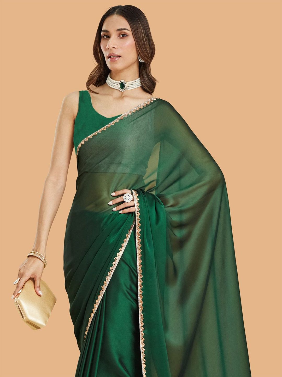 LOROFY Embellished Patola Saree-picture-48