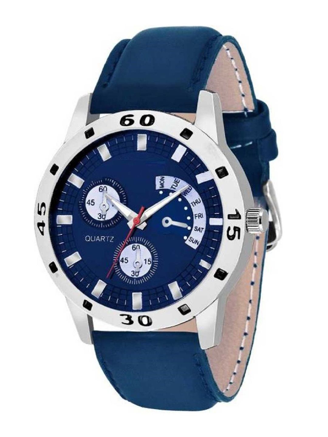WATCHSTAR Men Dial & Leather Straps Analogue Watch Aveo leather BlueWS-picture-57