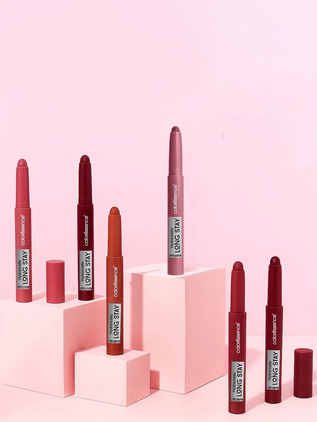 Coloressence Hydramatte Intense Pigment Long Stay Comfort Lippie Crayon - Flirt-image-47