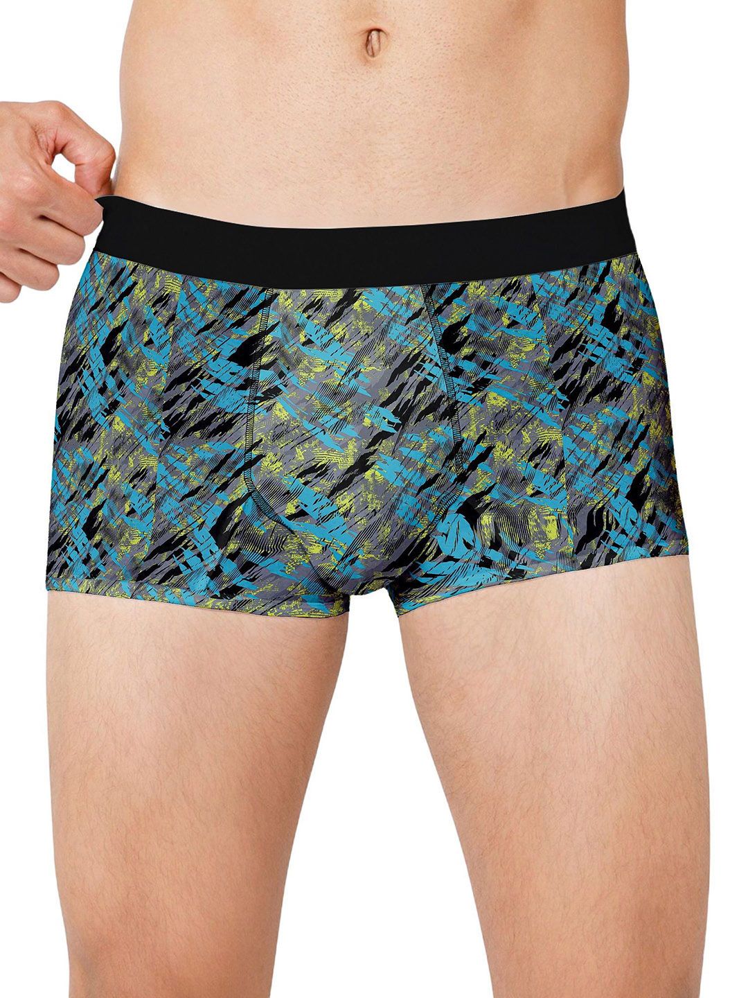 DEKLOOK Printed Mid Rise Shorts TrunksUW_A8_82_Q1_S-picture-45