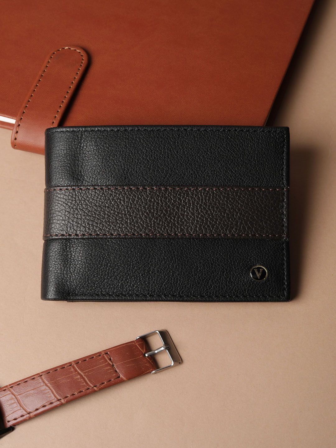 Van Heusen Men Leather Two Fold Wallet-picture-22