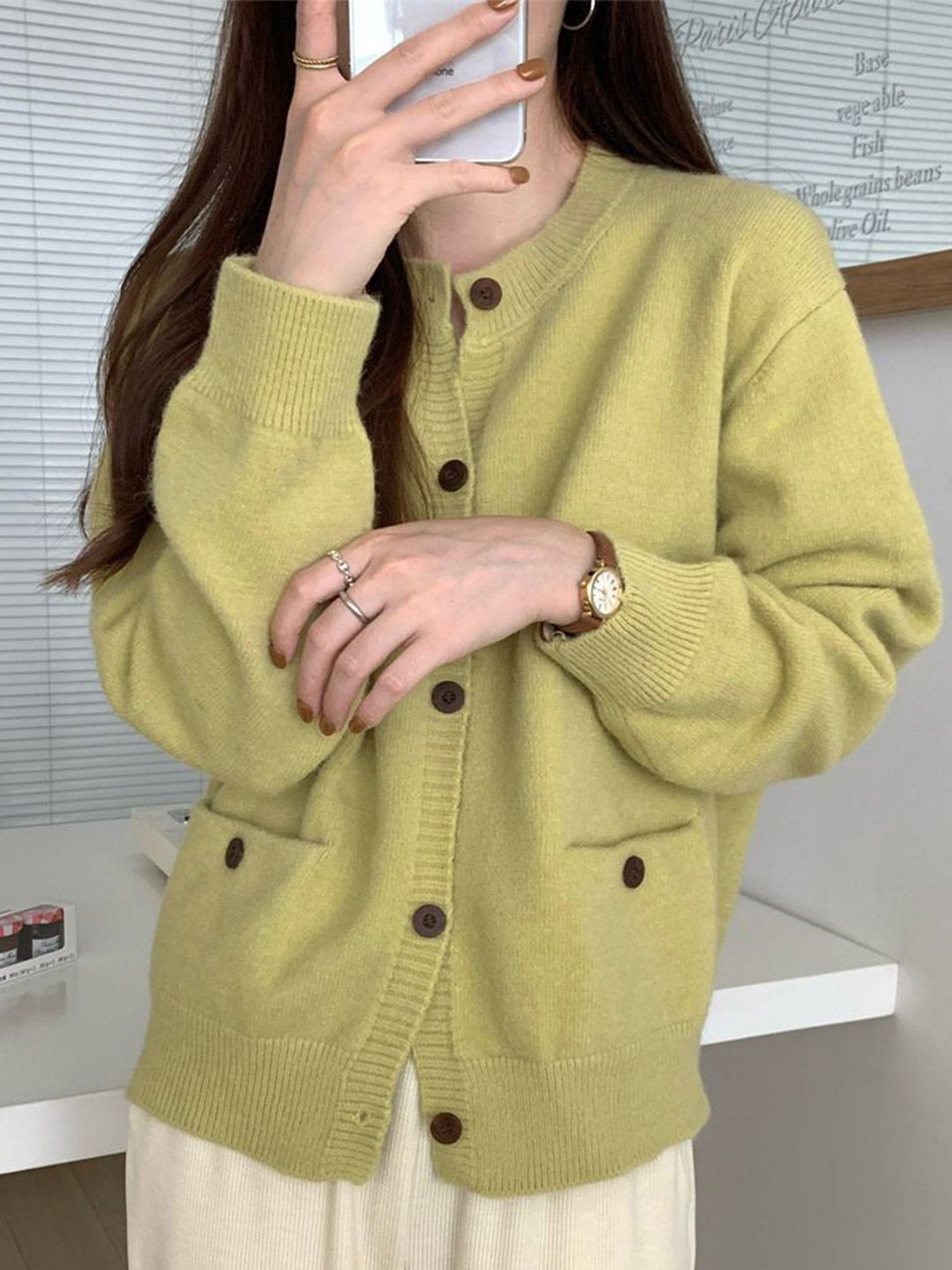 all about you Women Solid Cardigan-picture-16