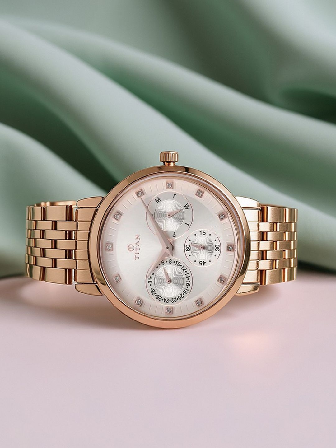 Titan Women White Analogue Multifunction Watch – ₹5001