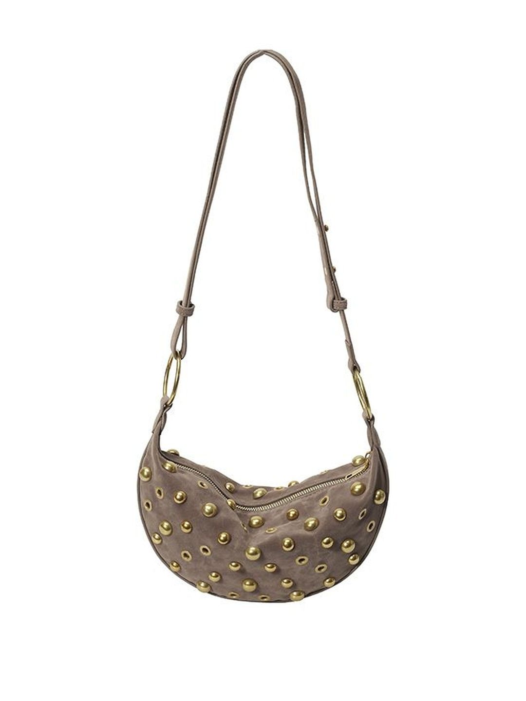 CORSICA Women Khaki Solid One Handle Hobo Bag with Applique-picture-33