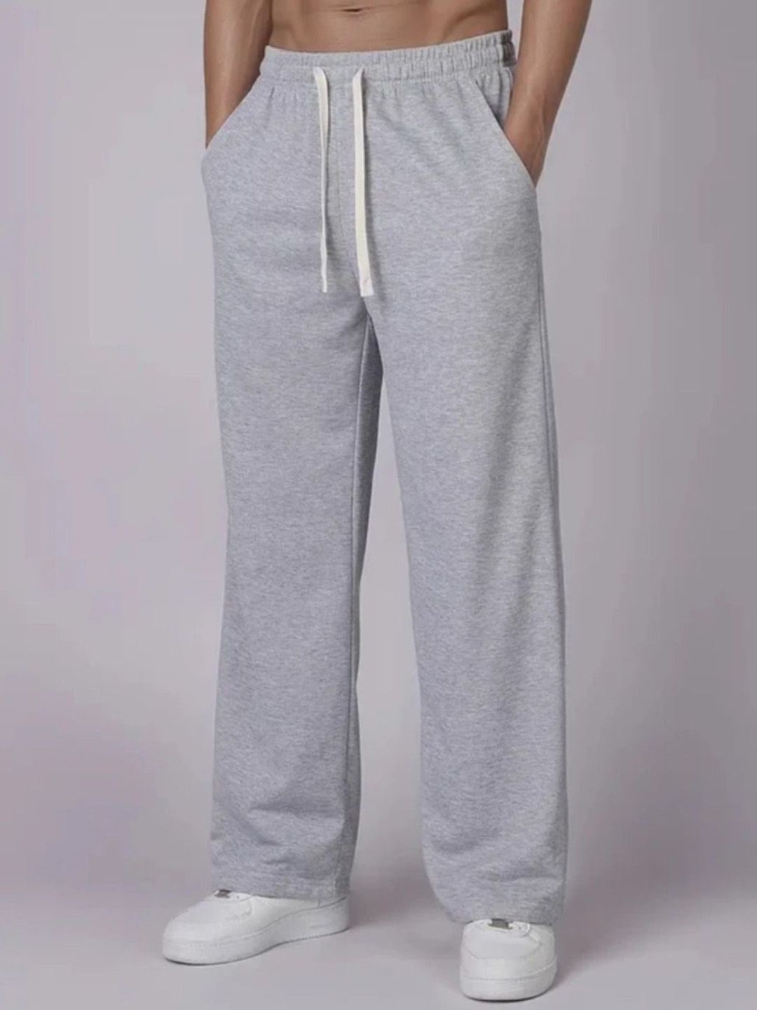 Povaxpo Men Baggy Fit Mid-Rise Track Pants-picture-45