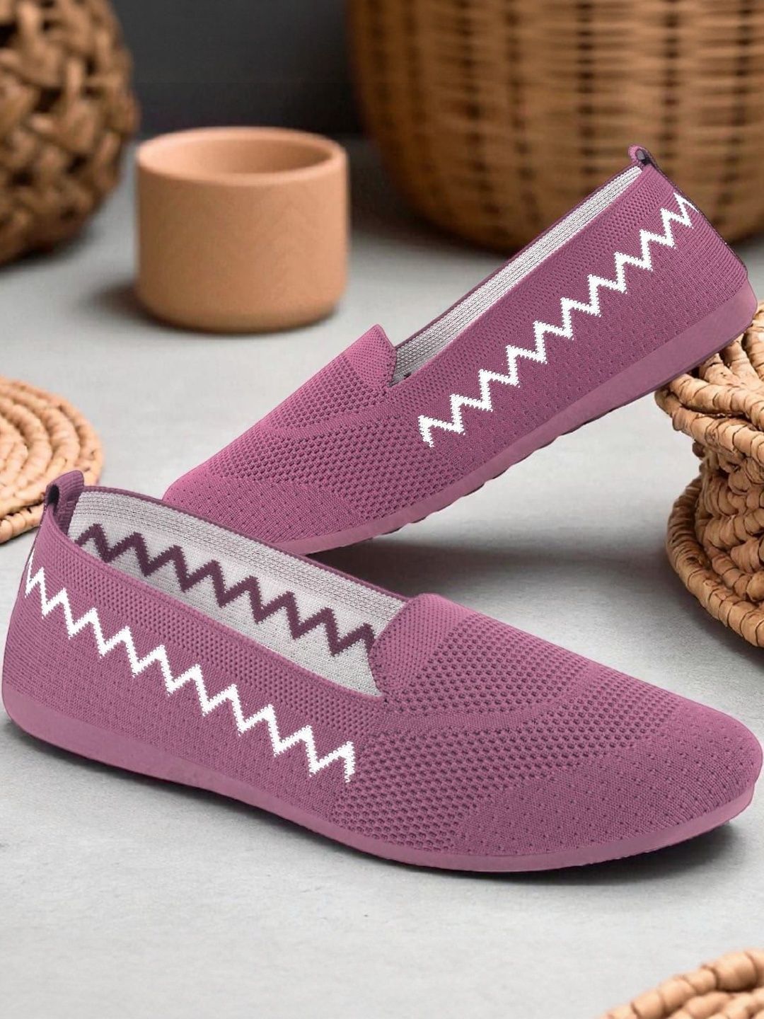 COGS Textured Mesh Ballerinas-picture-13