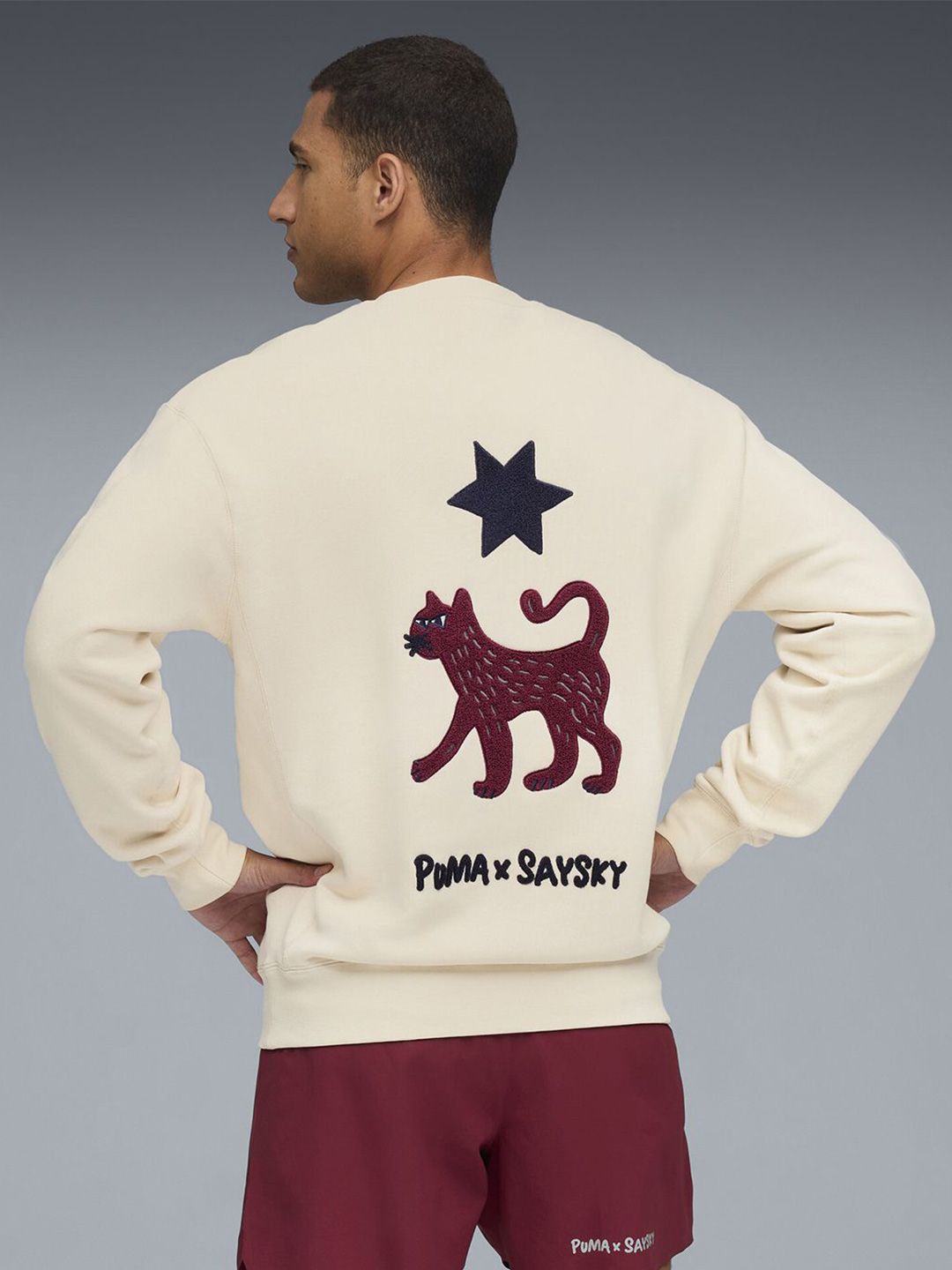Puma Unisex X Saysky Long Sleeve Knit Sweatshirt-picture-36