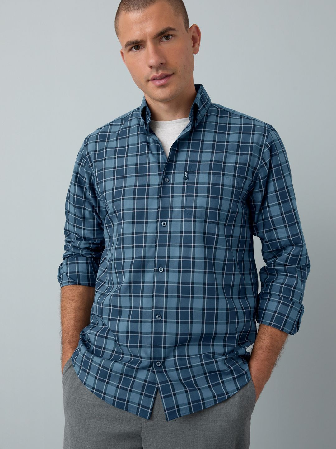 NEXT Checked Casual Shirt-picture-58