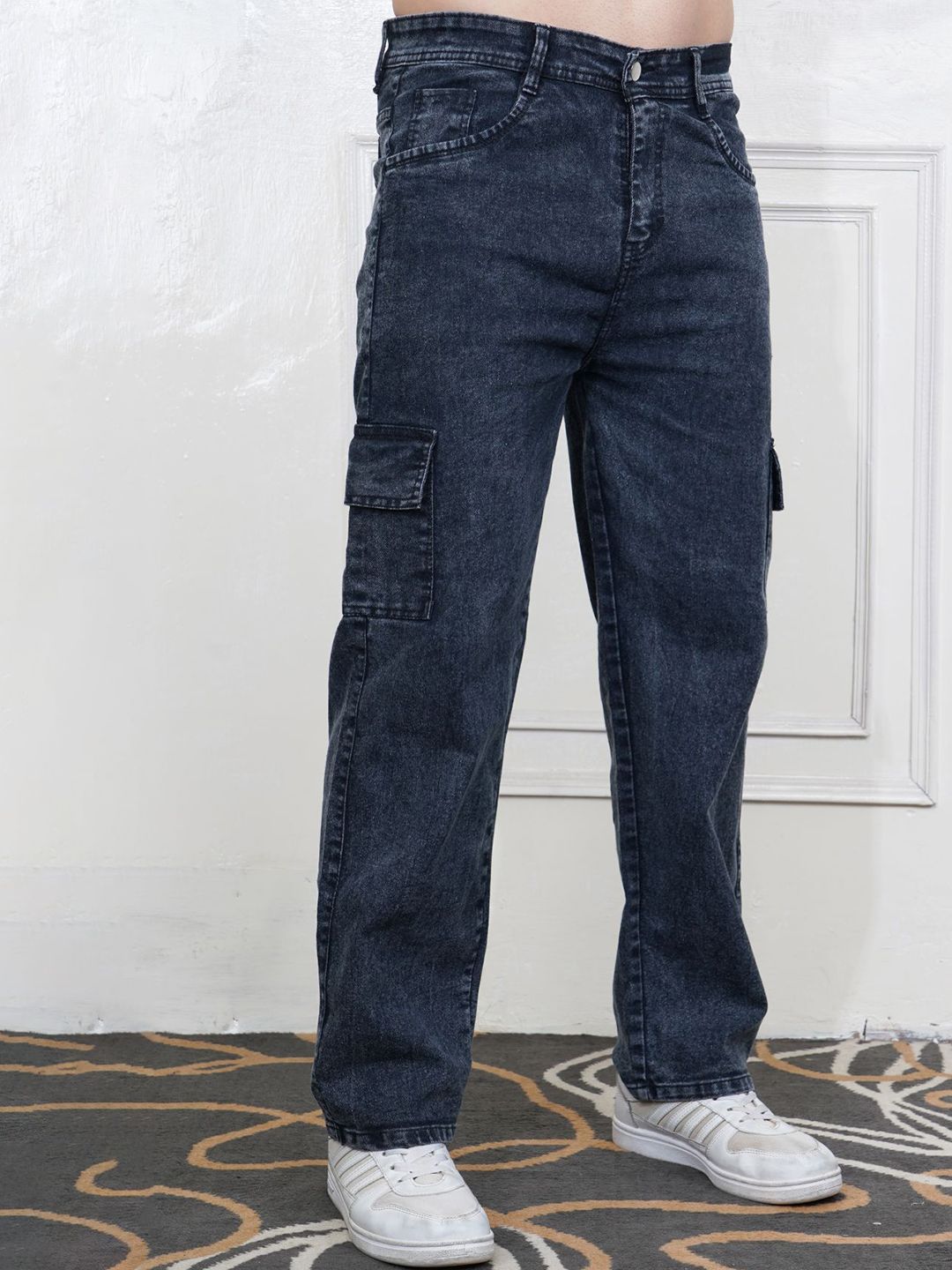 MaverIQ Men Classic Mid-Rise Stretchable Jeans-picture-15