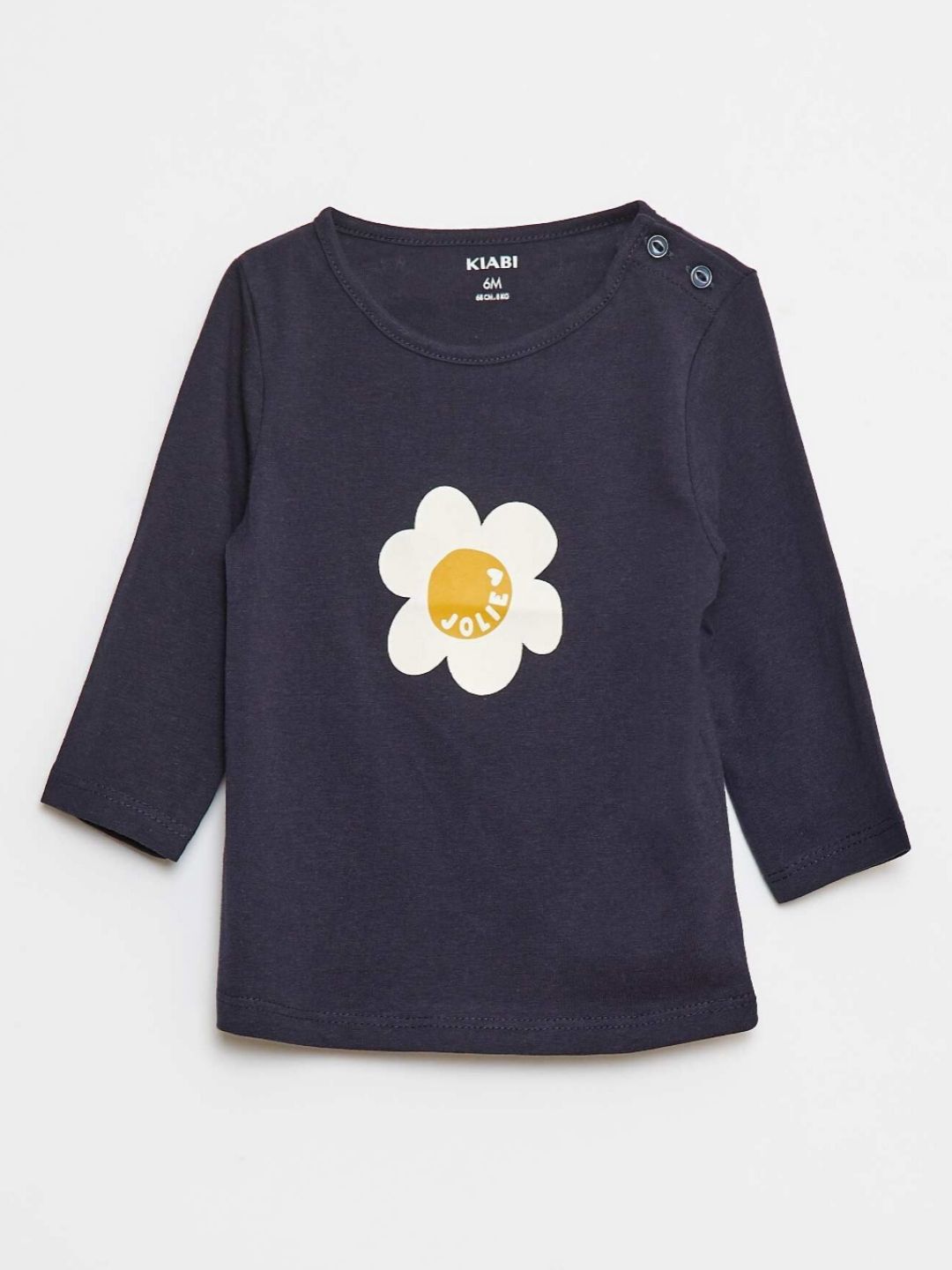 KIABI Girls Graphic Printed Round Neck Pure Cotton T-shirt-picture-34
