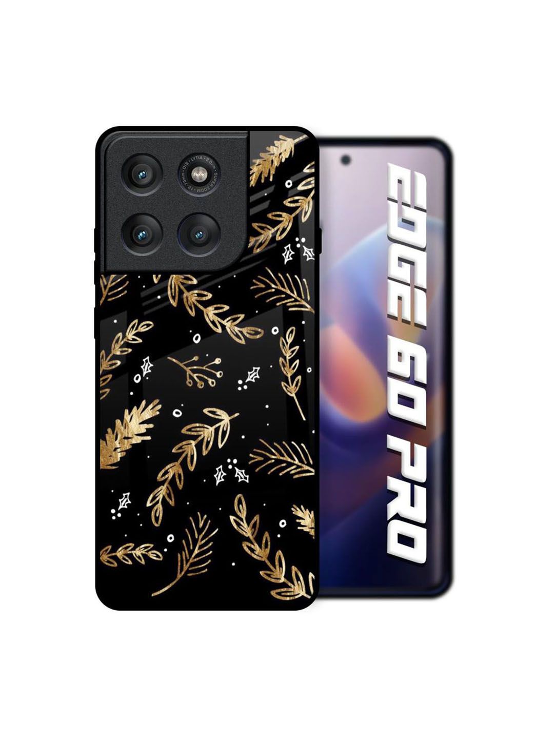 QRIOH Floral Printed Motorola Edge 60 Pro Back Case Mobile Accessories-picture-26