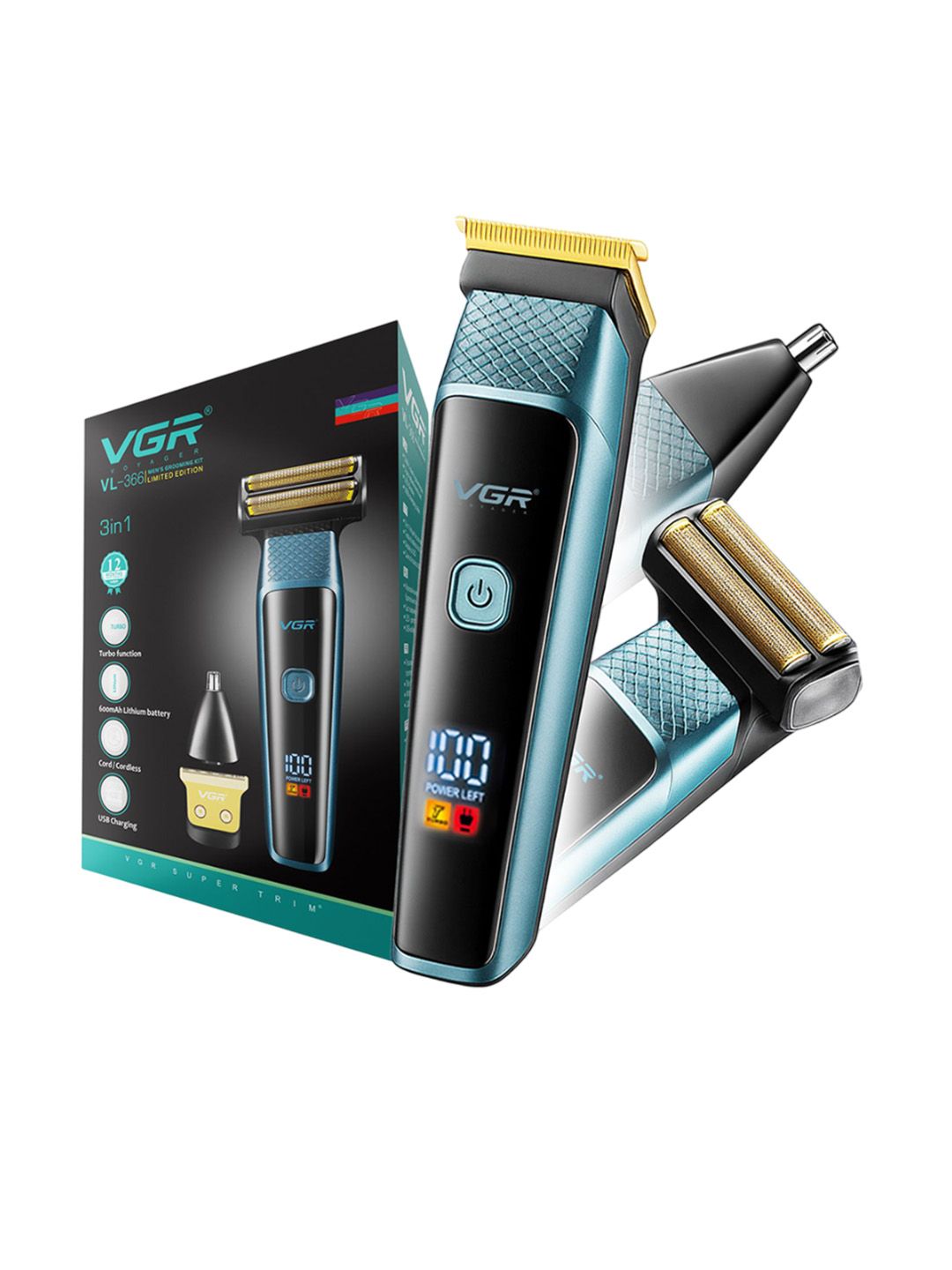 VGR VL-366 Limited Edition 3-In-1 Trimmer-picture-39
