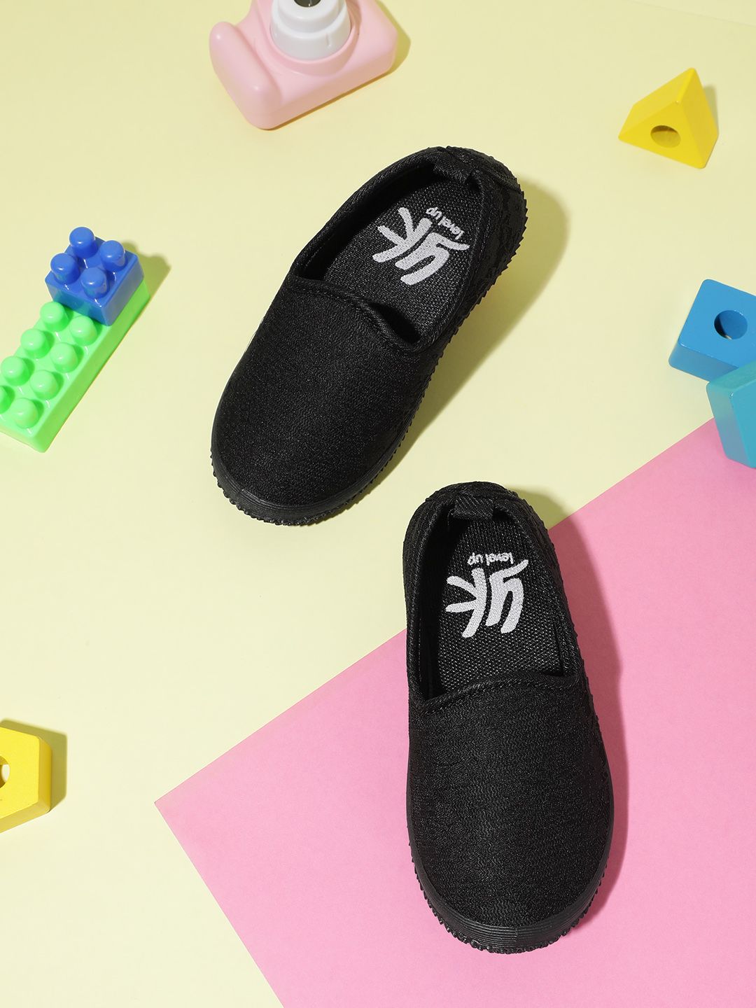 YK Girls Lace Slip-On Sneakers-image-7