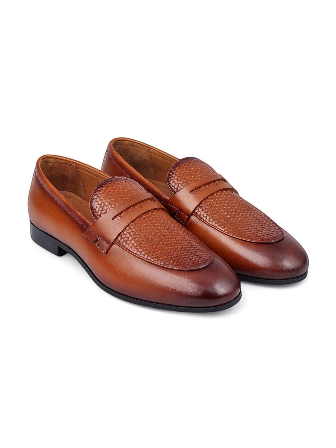ROSSO BRUNELLO Men Leather Formal Loafers-picture-56