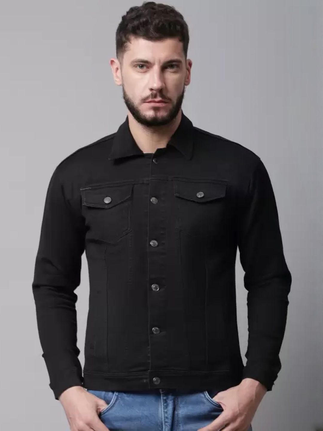 Mevan Men Outdoor Denim Jacket-picture-22