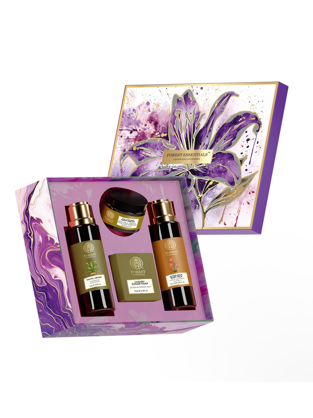Forest Essentials Nalini Face & Body Essentials Gift Box-picture-35