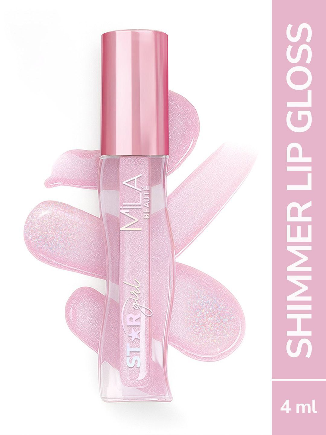 MILA BEAUTE Lip Gloss For Plum Lips & High Shine- 4 ml- Prism 04-picture-14