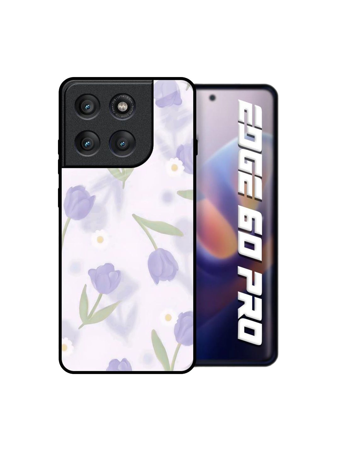 QRIOH Floral Printed Motorola Edge 60 Pro Back Case Mobile Accessories-picture-21