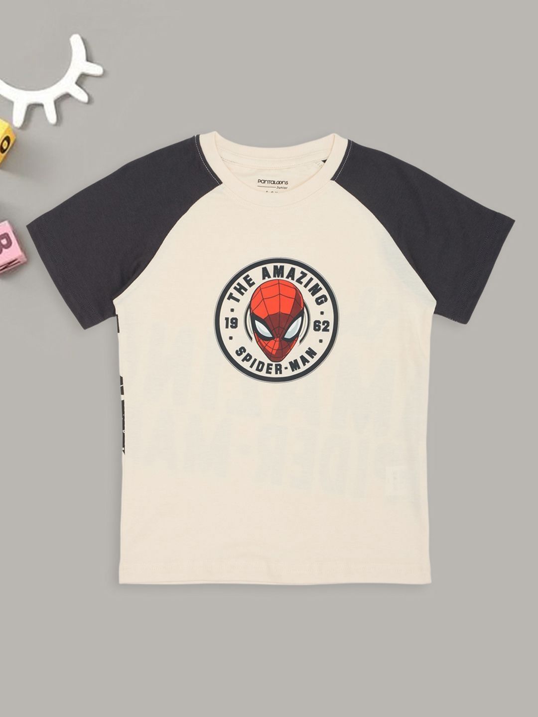 Pantaloons Junior Boys Typography Applique T-shirt-picture-21