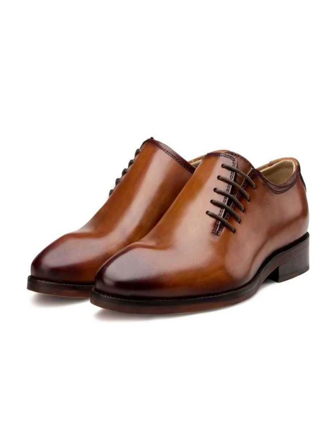 MILLE DOLLARI Men Laced Up Leather Formal Slip On-picture-52