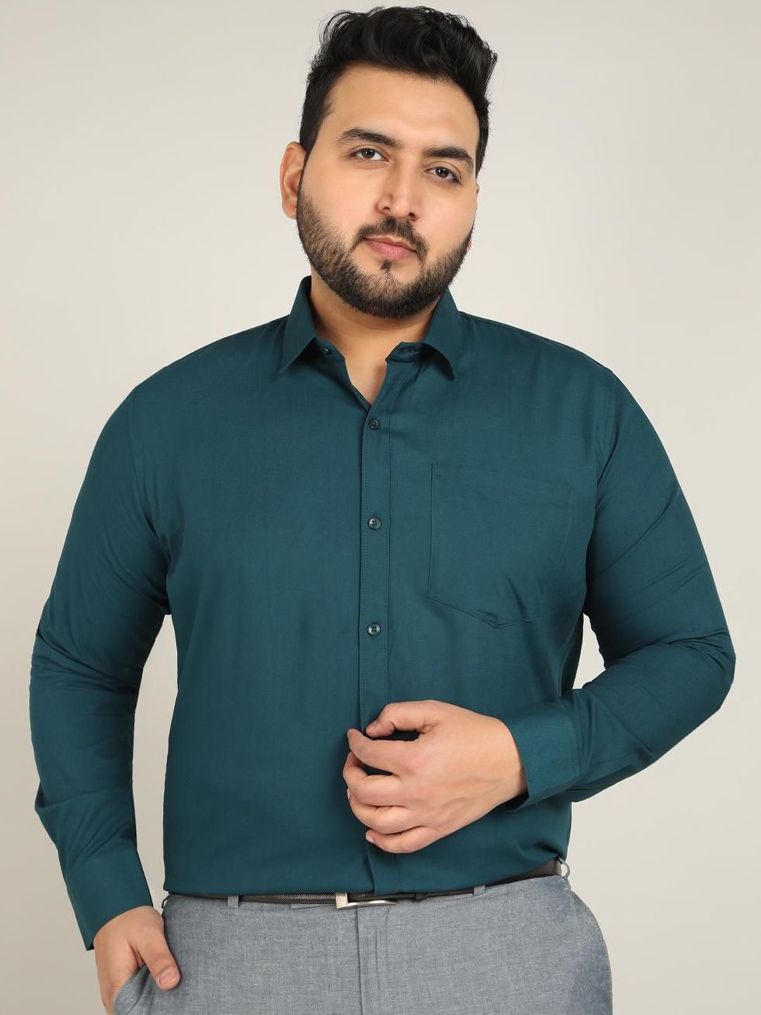Metronaut Spread Collar Cotton Shirt-picture-34