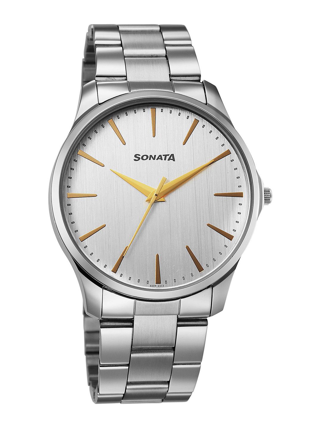 Sonata Men Traditional Essentials Bracelet Style Straps Analogue Watch 77163SM02W-picture-53