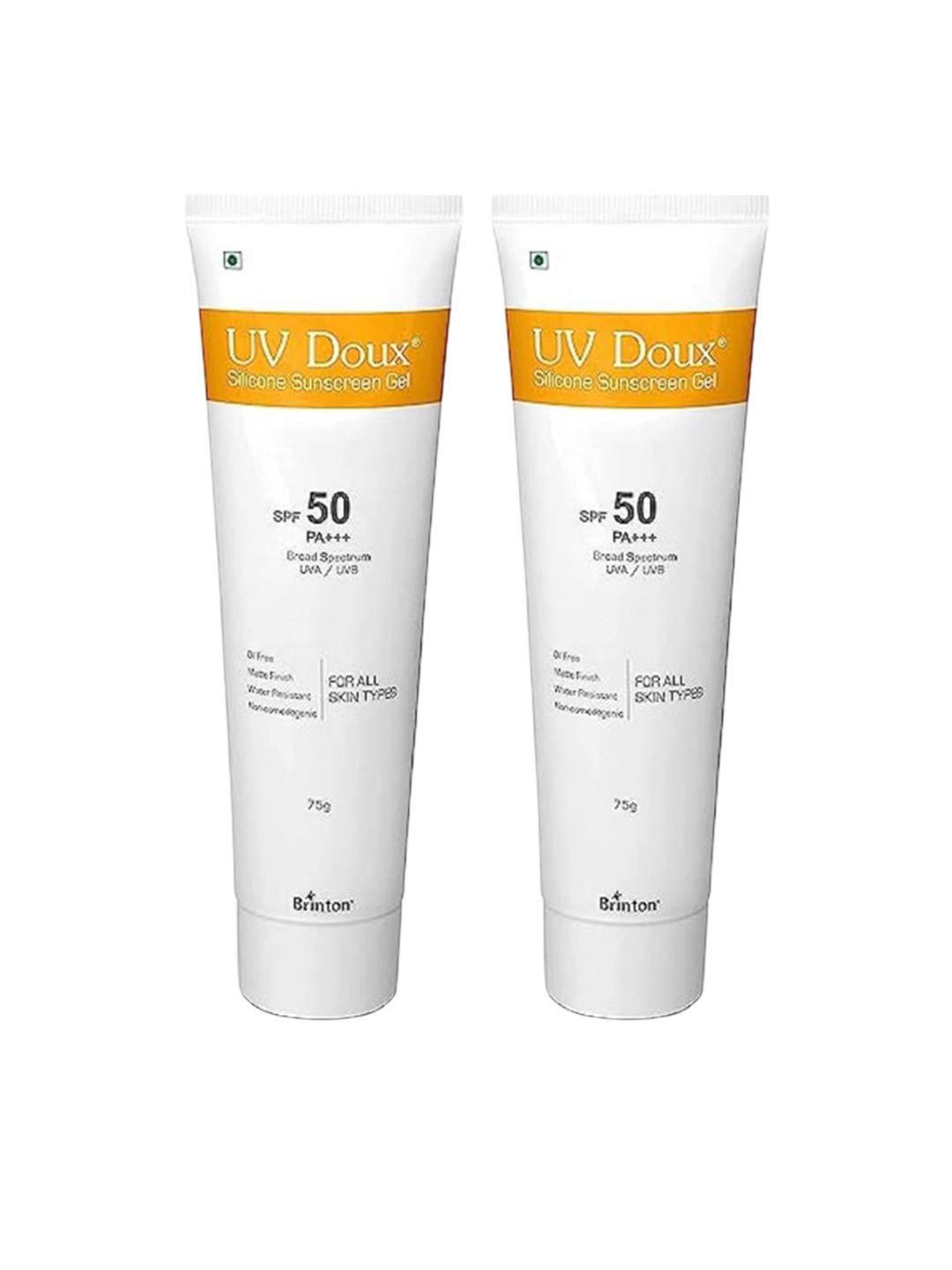 Brinton Set Of 2 UV Doux Silicone Sunscreen Gel With SPF 50 & PA+++ - 75 g Each-image-40