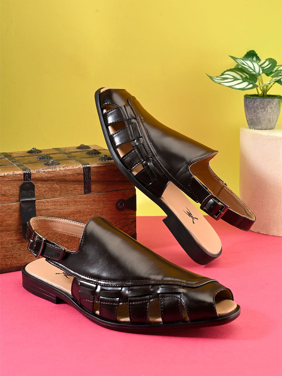House of Pataudi Men Shoe-Style Sandals-picture-45