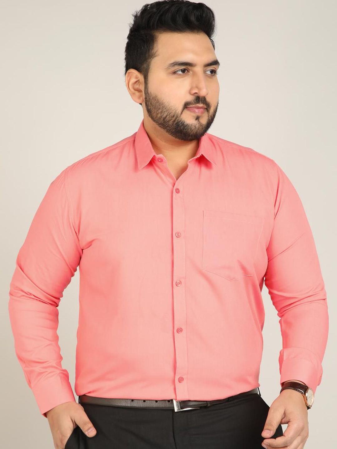 Metronaut Spread Collar Cotton Shirt-picture-28