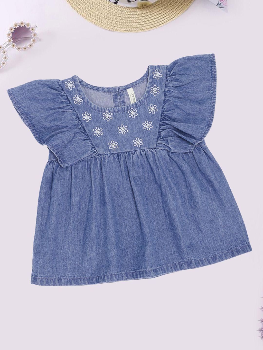 Pantaloons Baby Floral Cotton Crop Top-picture-32